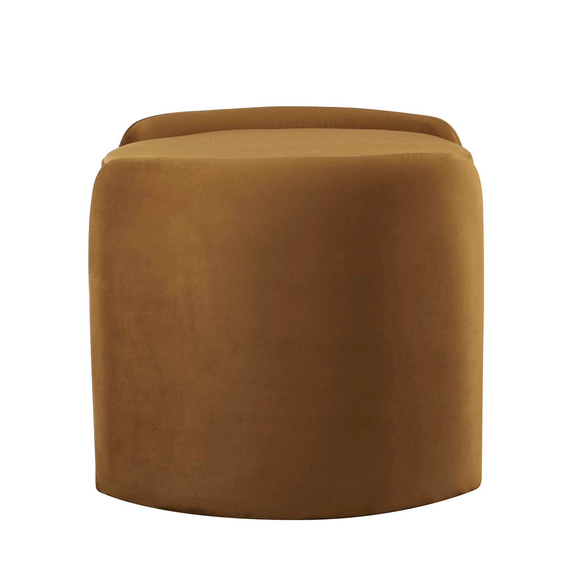 Nebula Upholstered Performance Velvet Ottoman