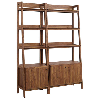 Bixby Wood Bookshelves - Set of 2