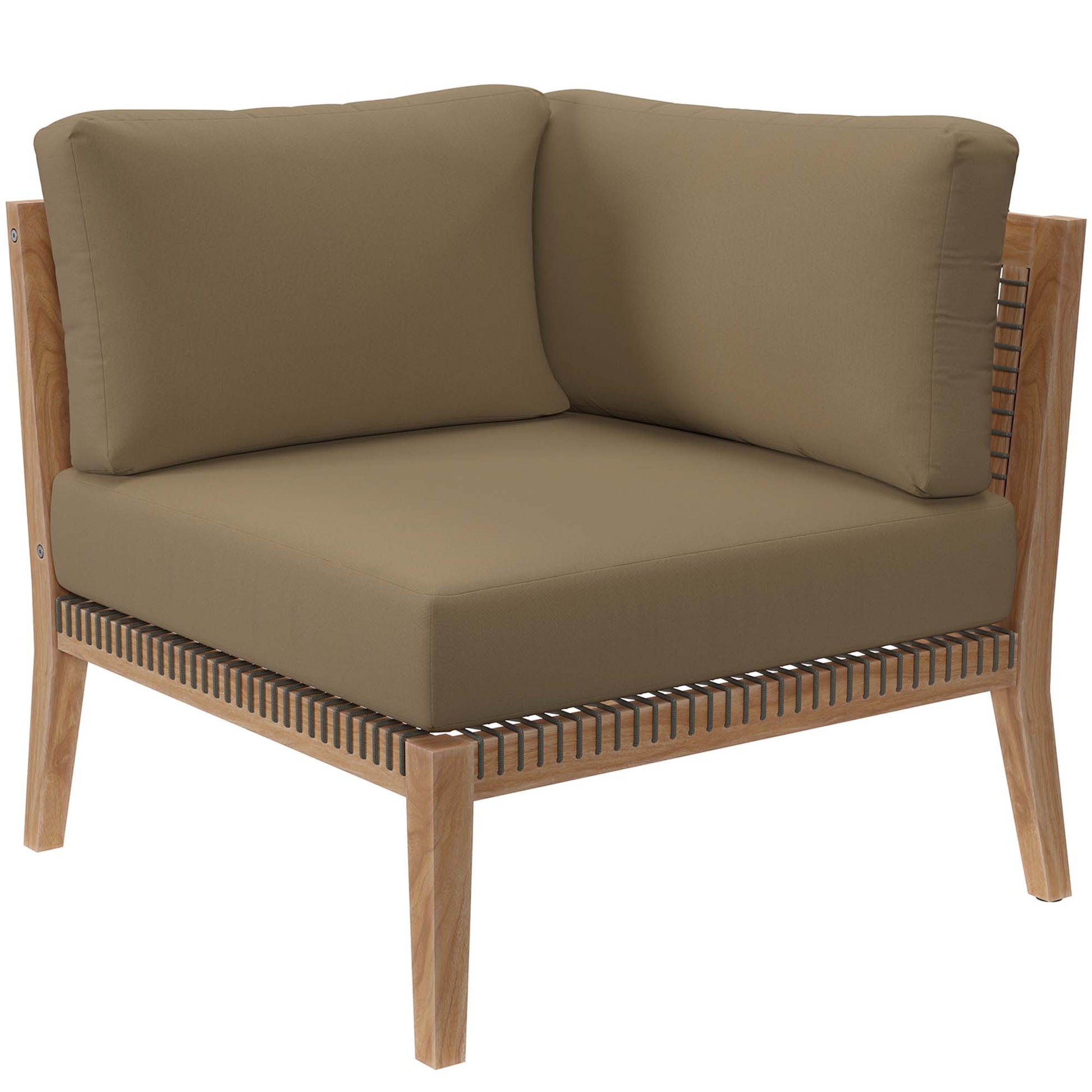 Clearwater Outdoor Patio Teak Wood Sofa