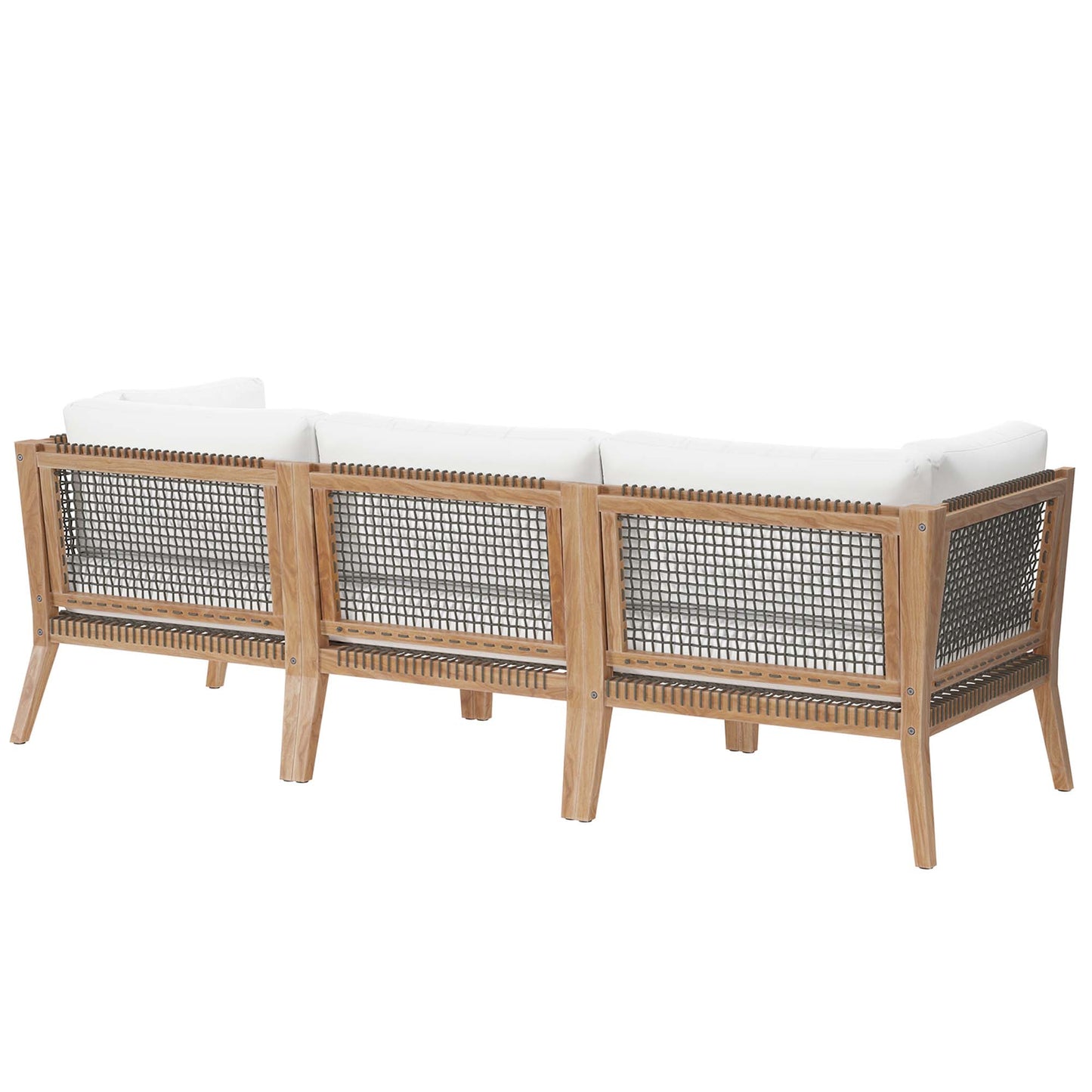 Clearwater Outdoor Patio Teak Wood Sofa