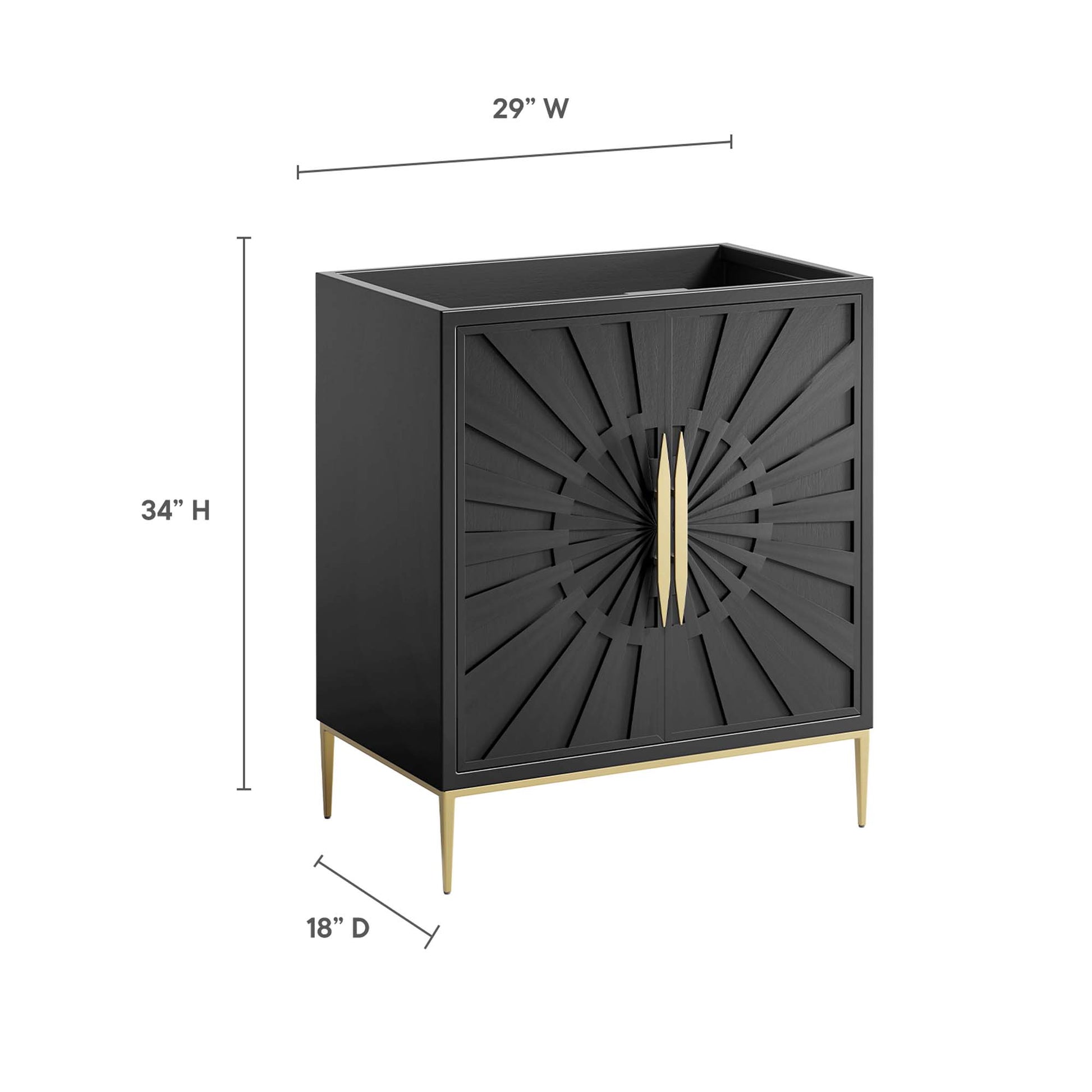 Awaken 30" Bathroom Vanity Cabinet