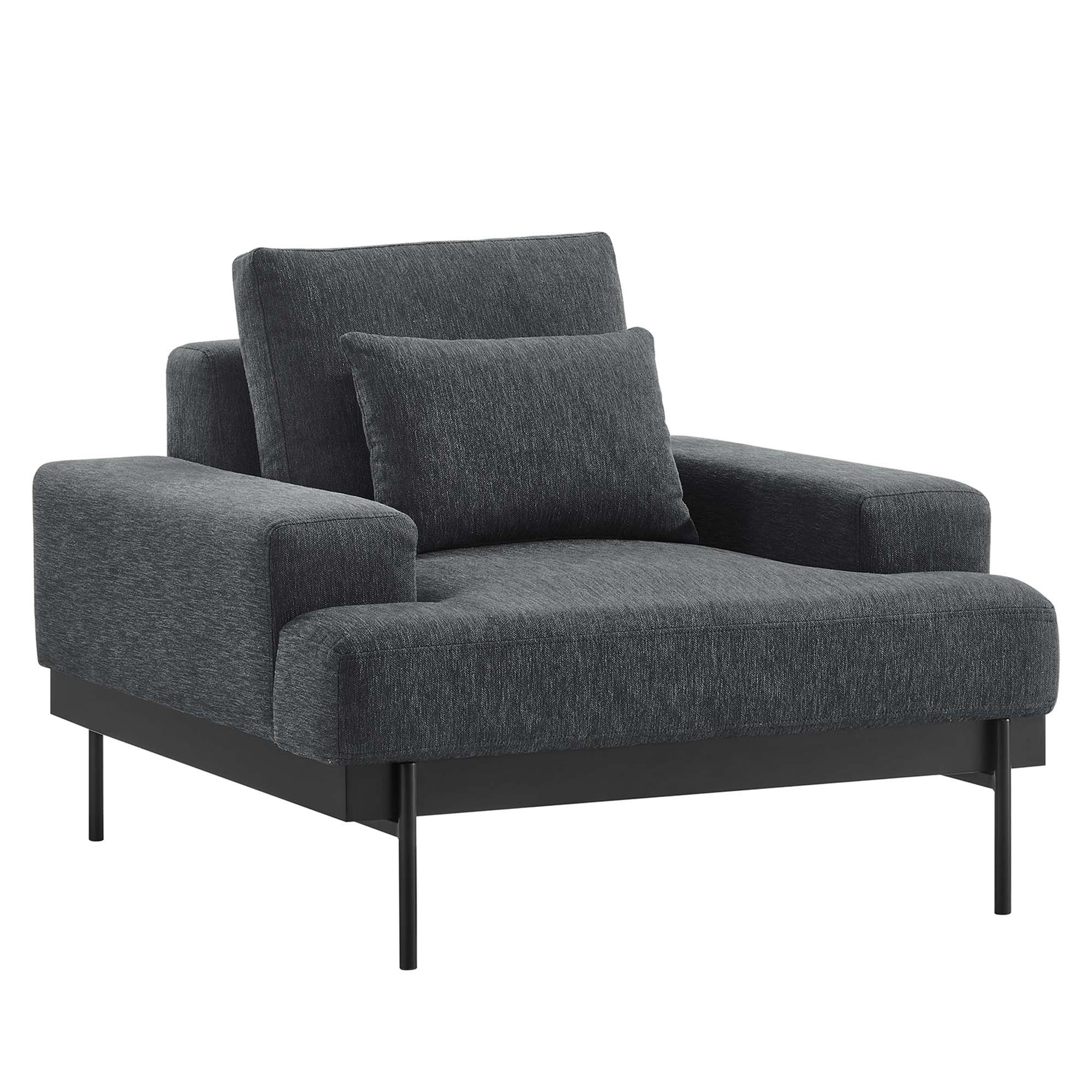 Proximity Upholstered Fabric Armchair