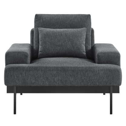 Proximity Upholstered Fabric Armchair