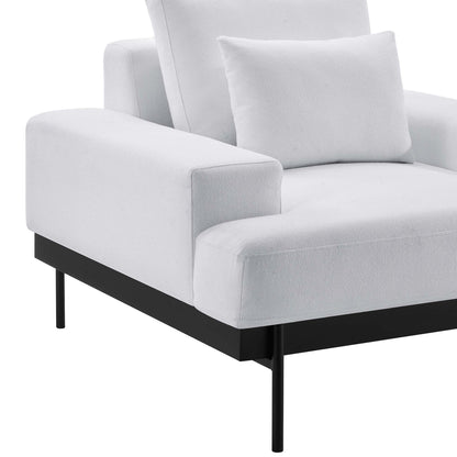 Proximity Upholstered Fabric Armchair