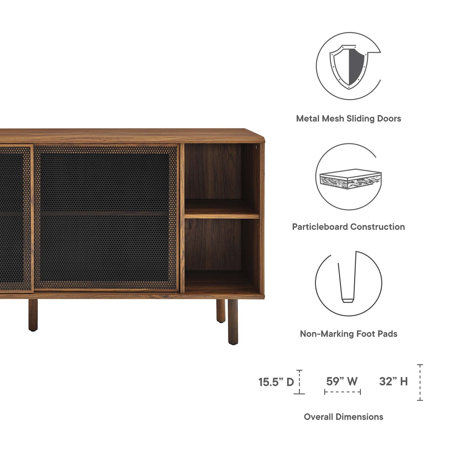 Kurtis 59" Sideboard