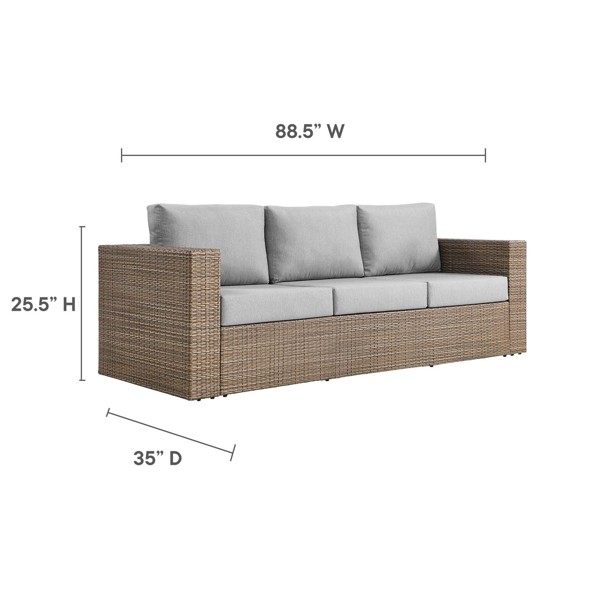 Convene Outdoor Patio Sofa