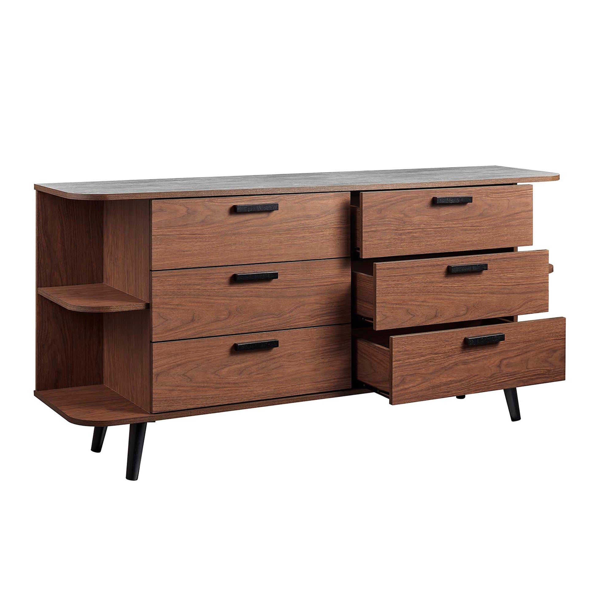 Langston Open Display Storage Sideboard