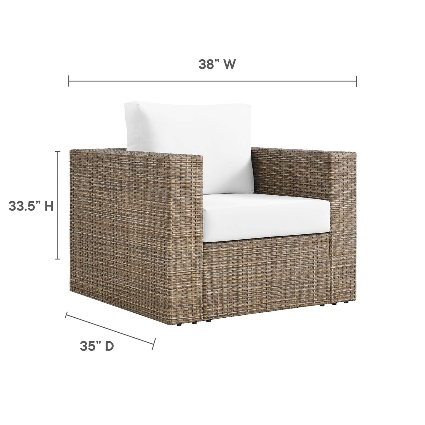 Convene Outdoor Patio Armchair