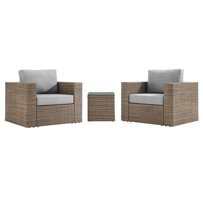 Convene Outdoor Patio 3-Piece Furniture Set