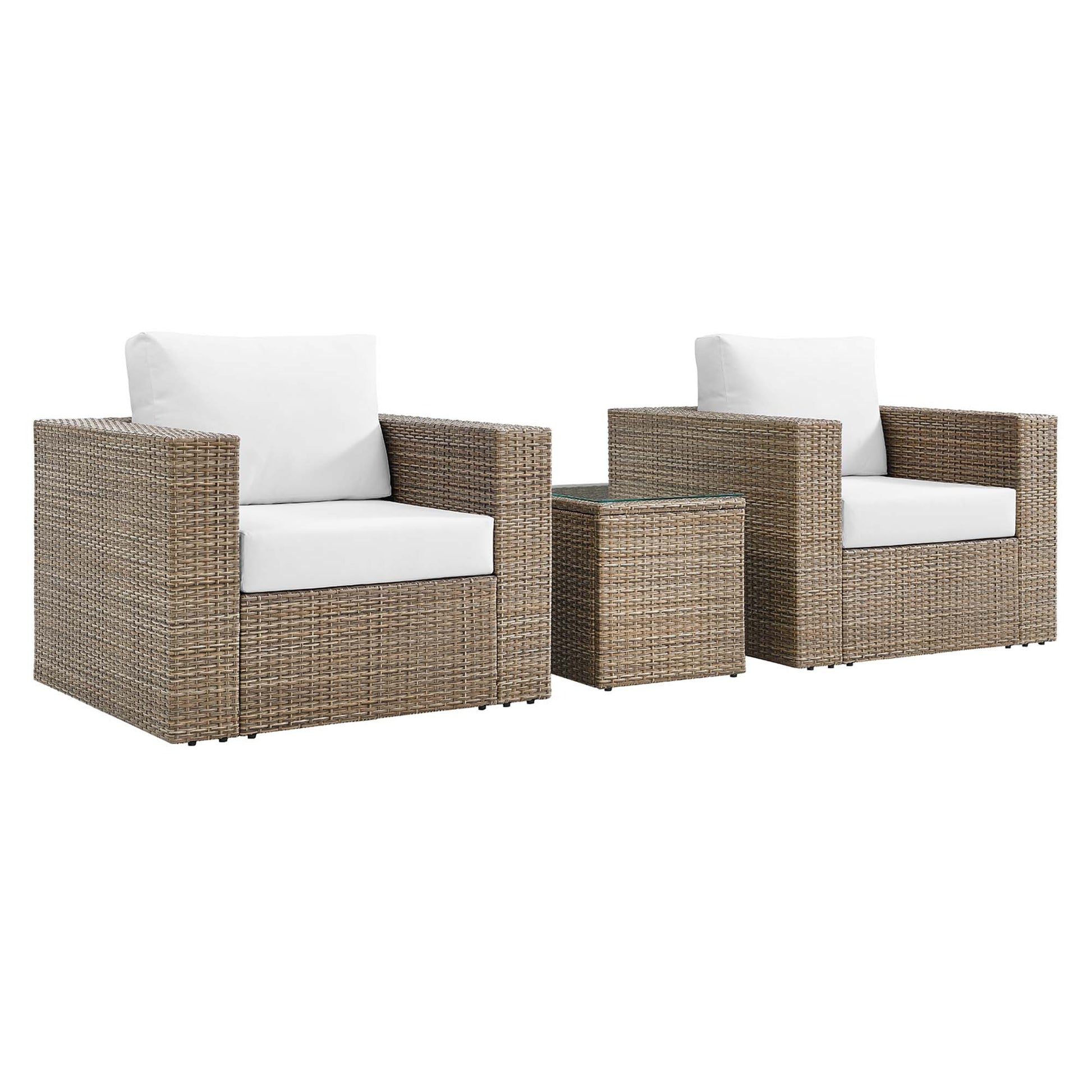 Convene Outdoor Patio 3-Piece Furniture Set