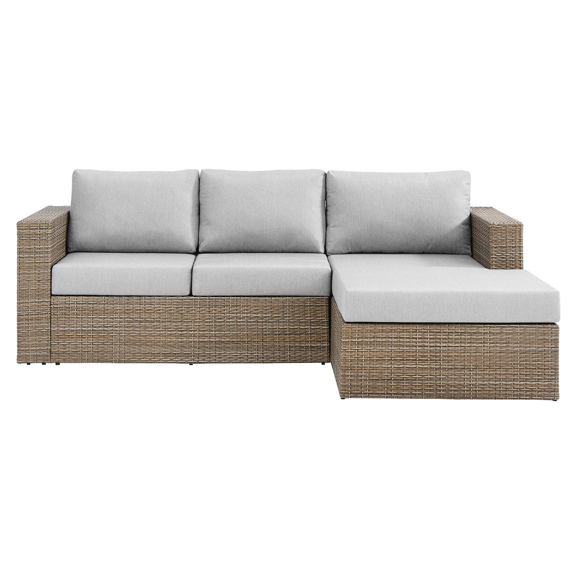 Convene Outdoor Patio L-Shaped Sectional Sofa