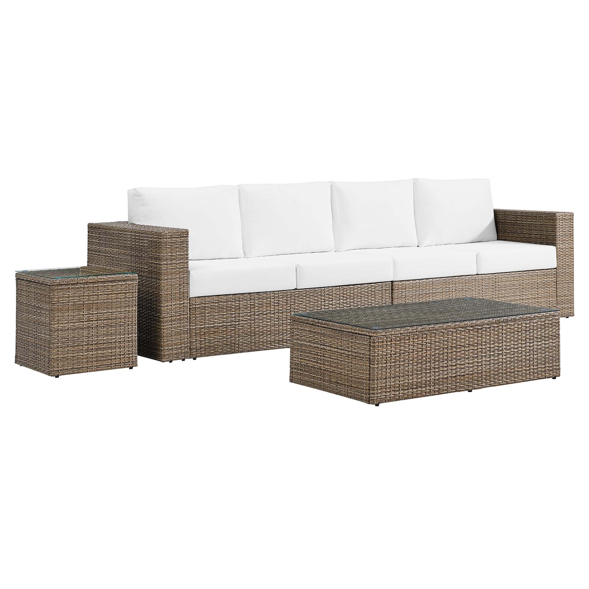 Convene Outdoor Patio 4-Piece Furniture Set