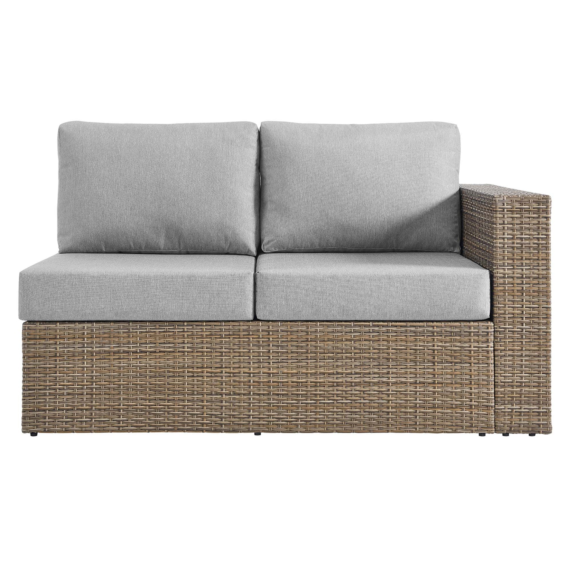 Convene Outdoor Patio Sectional Sofa and Ottoman Set