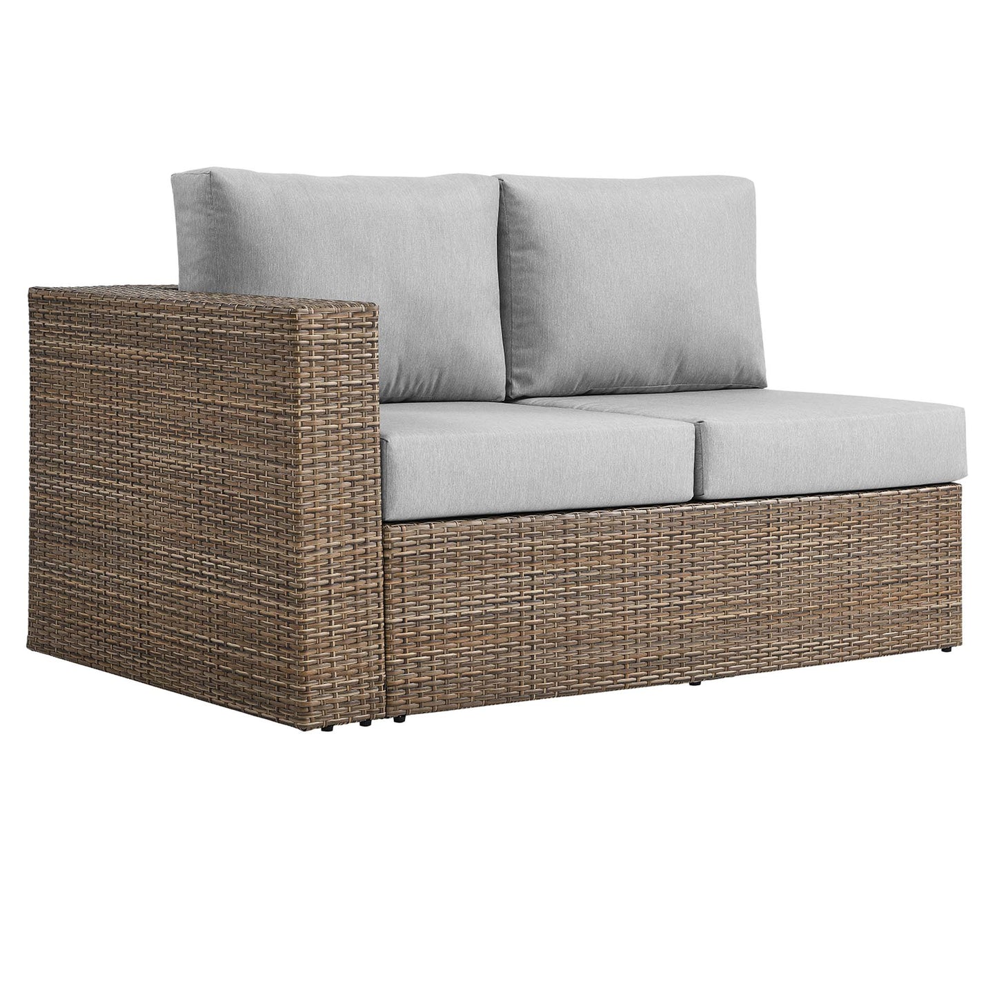 Convene Outdoor Patio Sectional Sofa and Ottoman Set