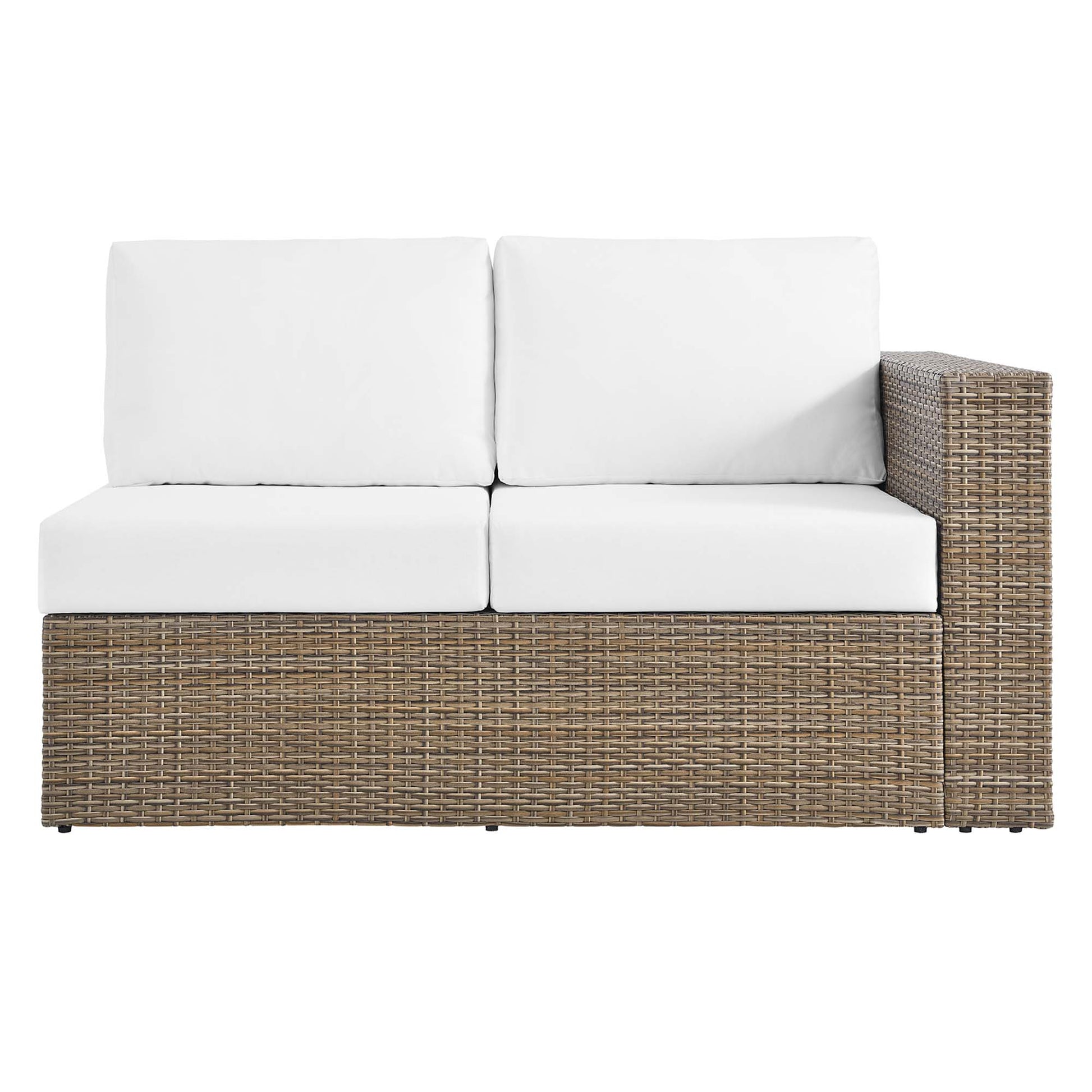 Convene Outdoor Patio Sectional Sofa and Ottoman Set