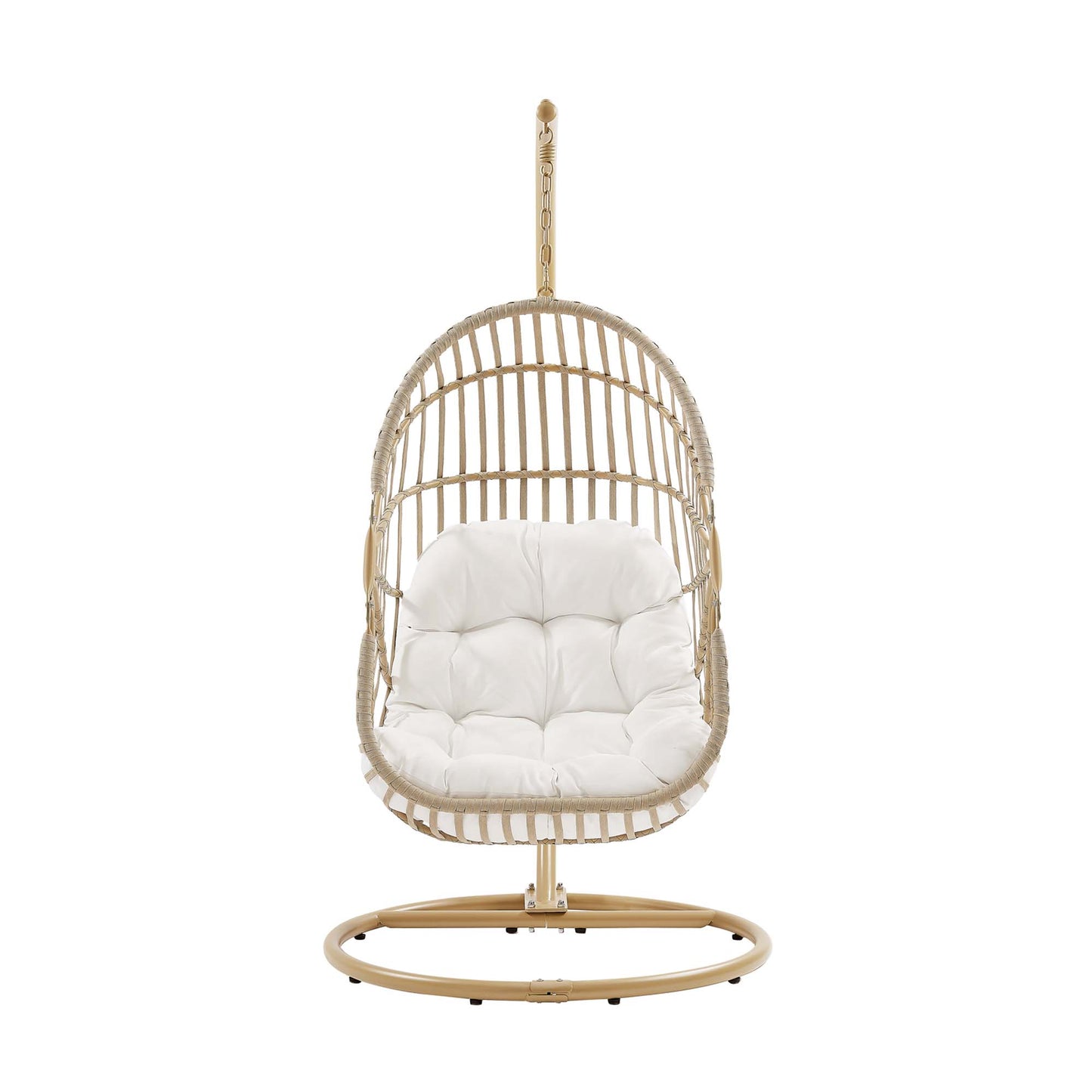 Amalie Wicker Rattan Outdoor Patio Rattan Swing Chair