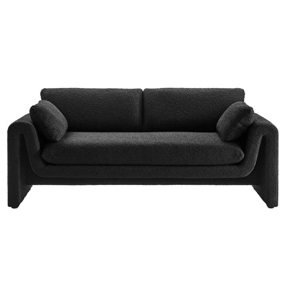 Waverly Boucle Fabric Sofa