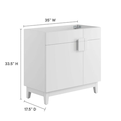 Miles 36” Bathroom Vanity Cabinet (Sink Basin Not Included)