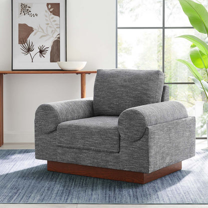 Oasis Upholstered Fabric Armchair