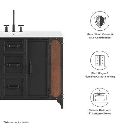 Steamforge 48" Single Sink Bathroom Vanity