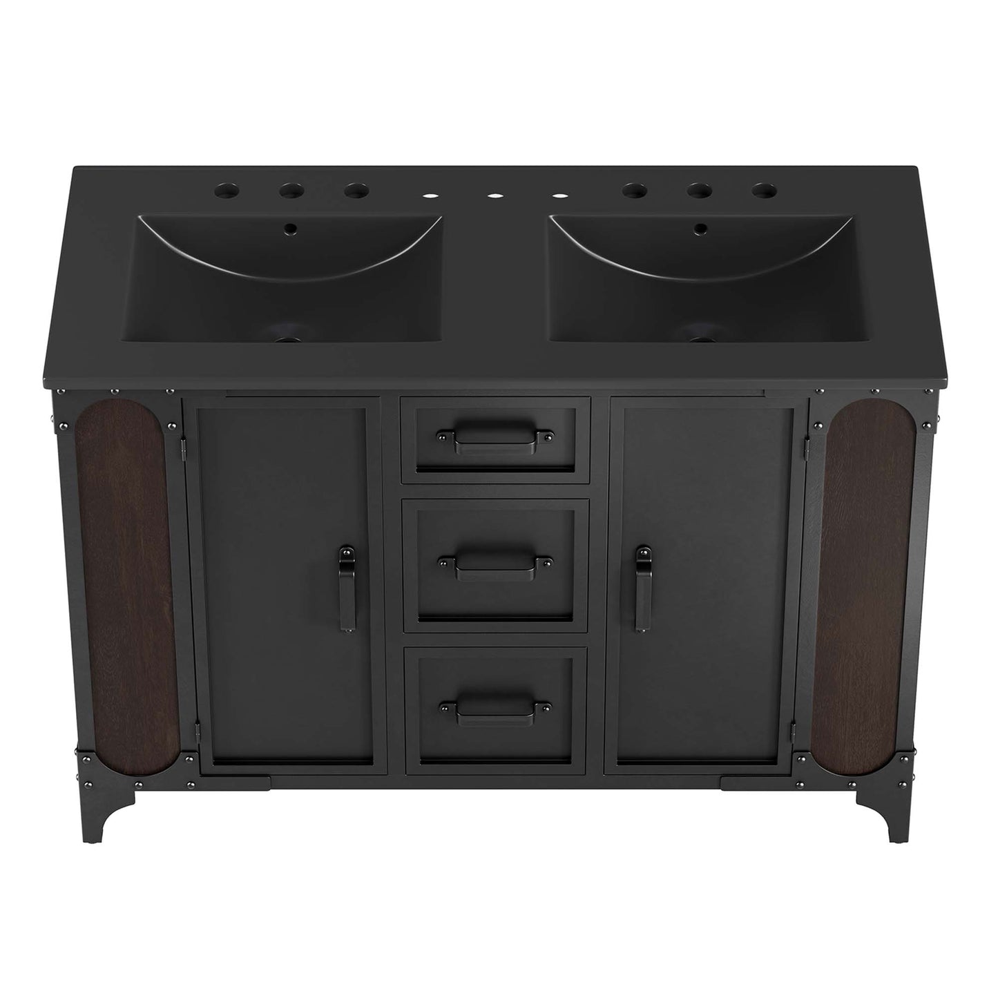 Steamforge 48" Double Sink Bathroom Vanity