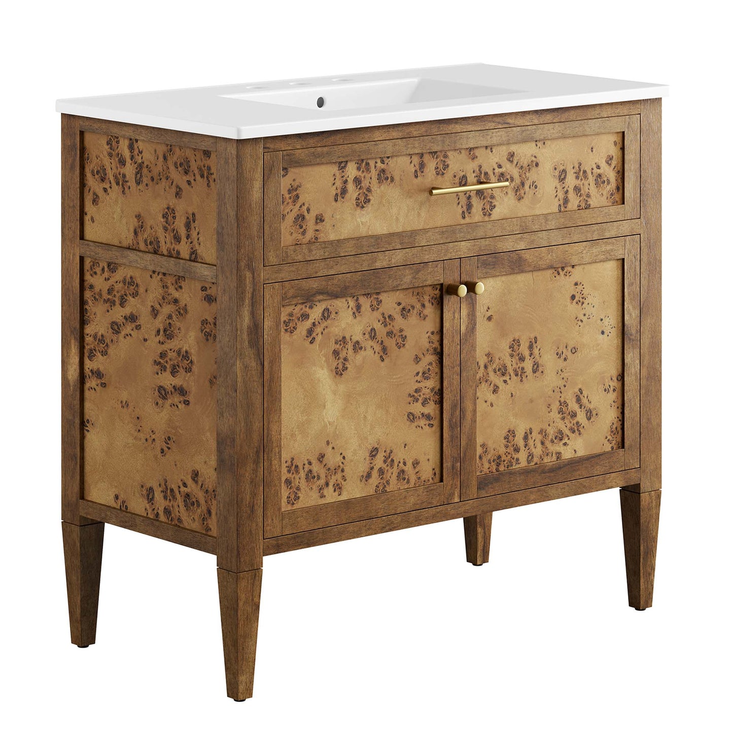 Elysian 36" Wood Bathroom Vanity