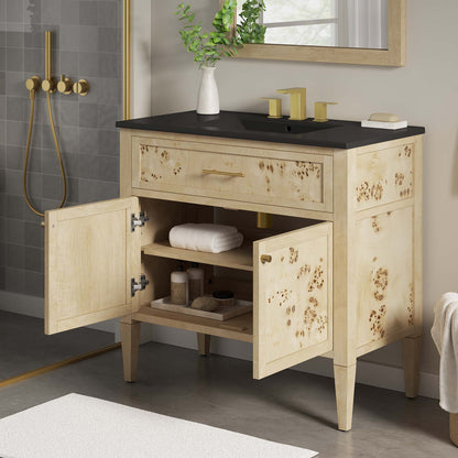 Elysian 36" Wood Bathroom Vanity