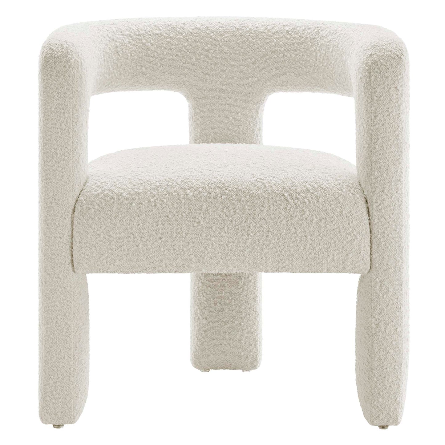 Kayla Boucle Upholstered Armchair