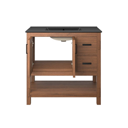 Ashlyn 36” Wood Bathroom Vanity