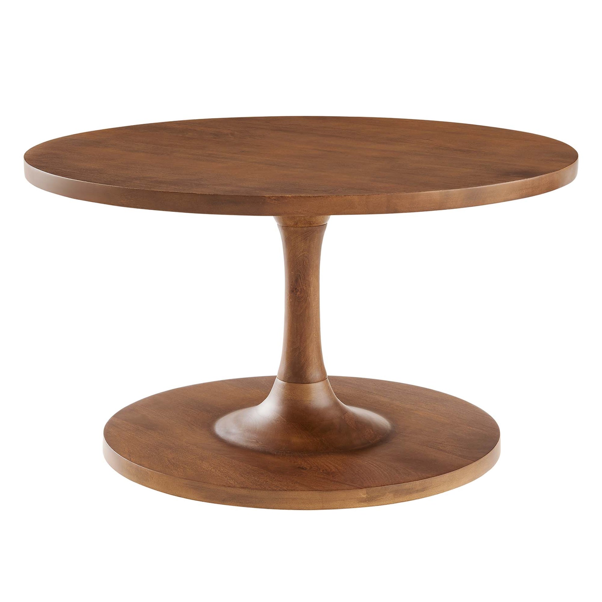 Lina Round Wood Coffee Table