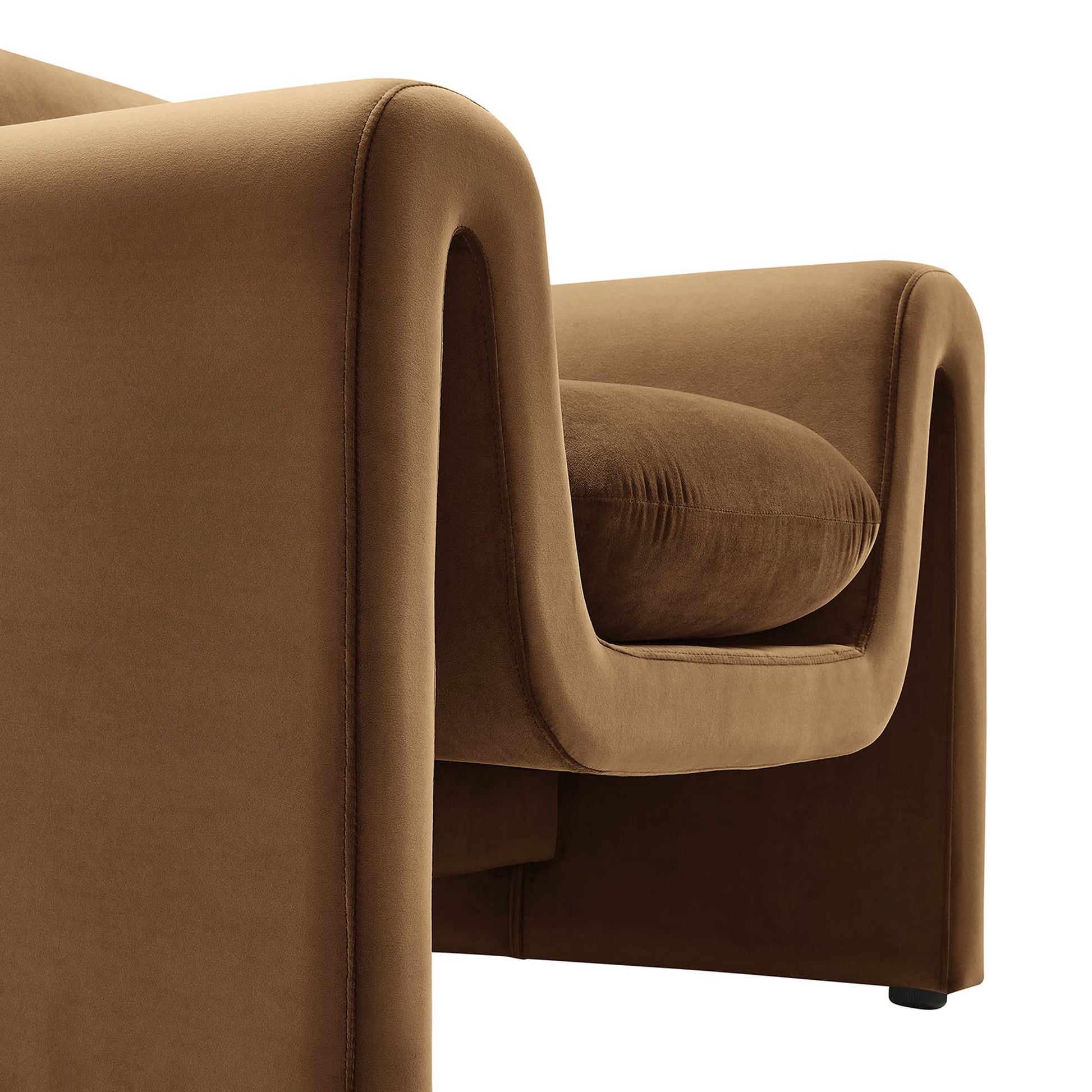 Waverly Performance Velvet Armchair