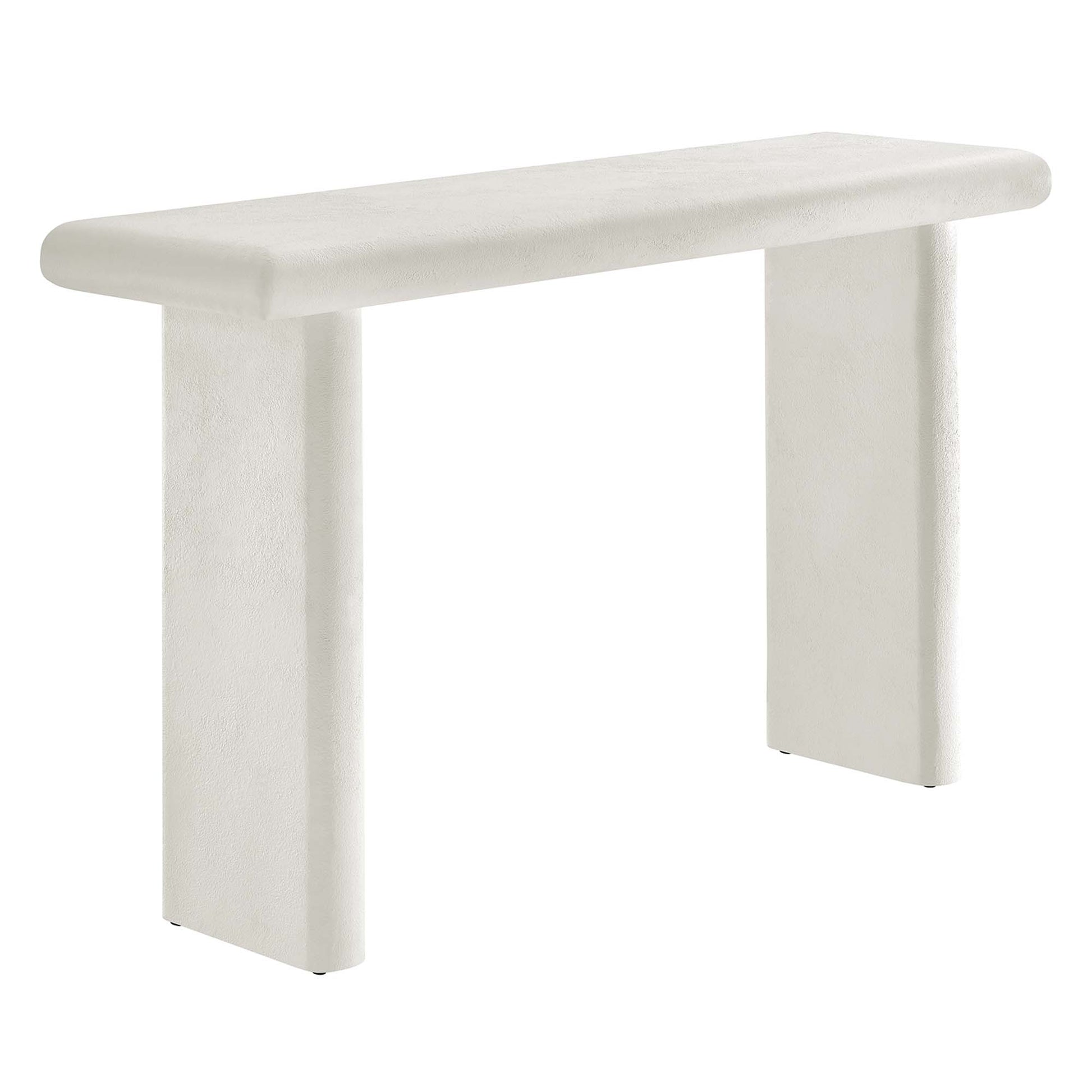 Relic Concrete Textured Console Table