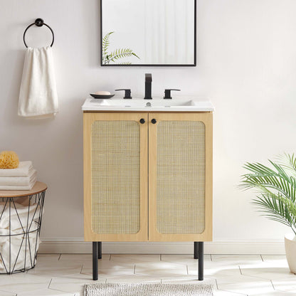 Chaucer 24" Bathroom Vanity Cabinet (Sink Basin Not Included)