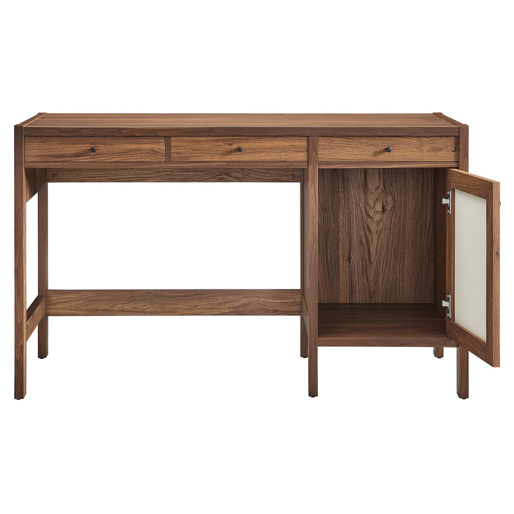 Capri 49" Wood Grain Office Desk