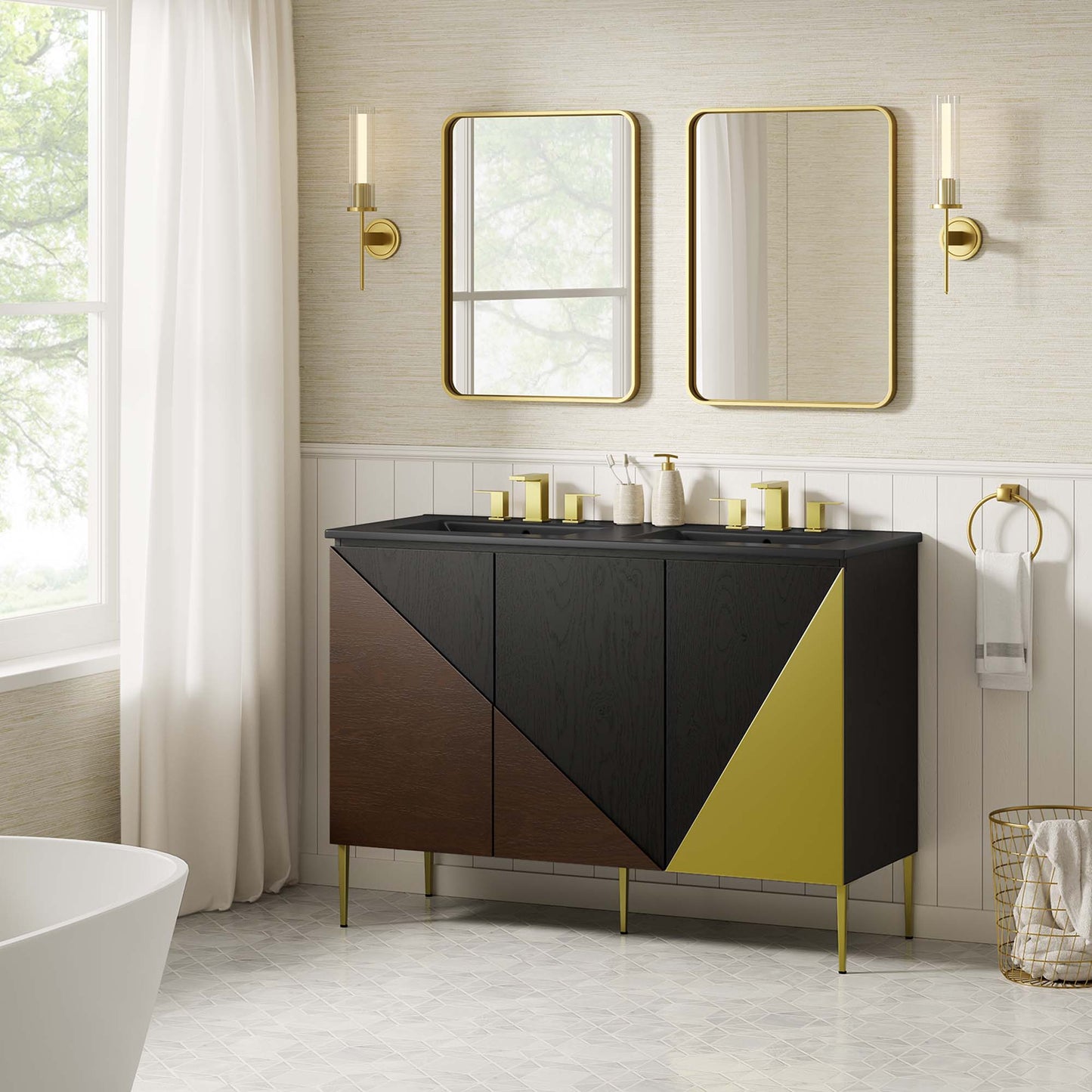 Alchemist 48" Double Sink Bathroom Vanity