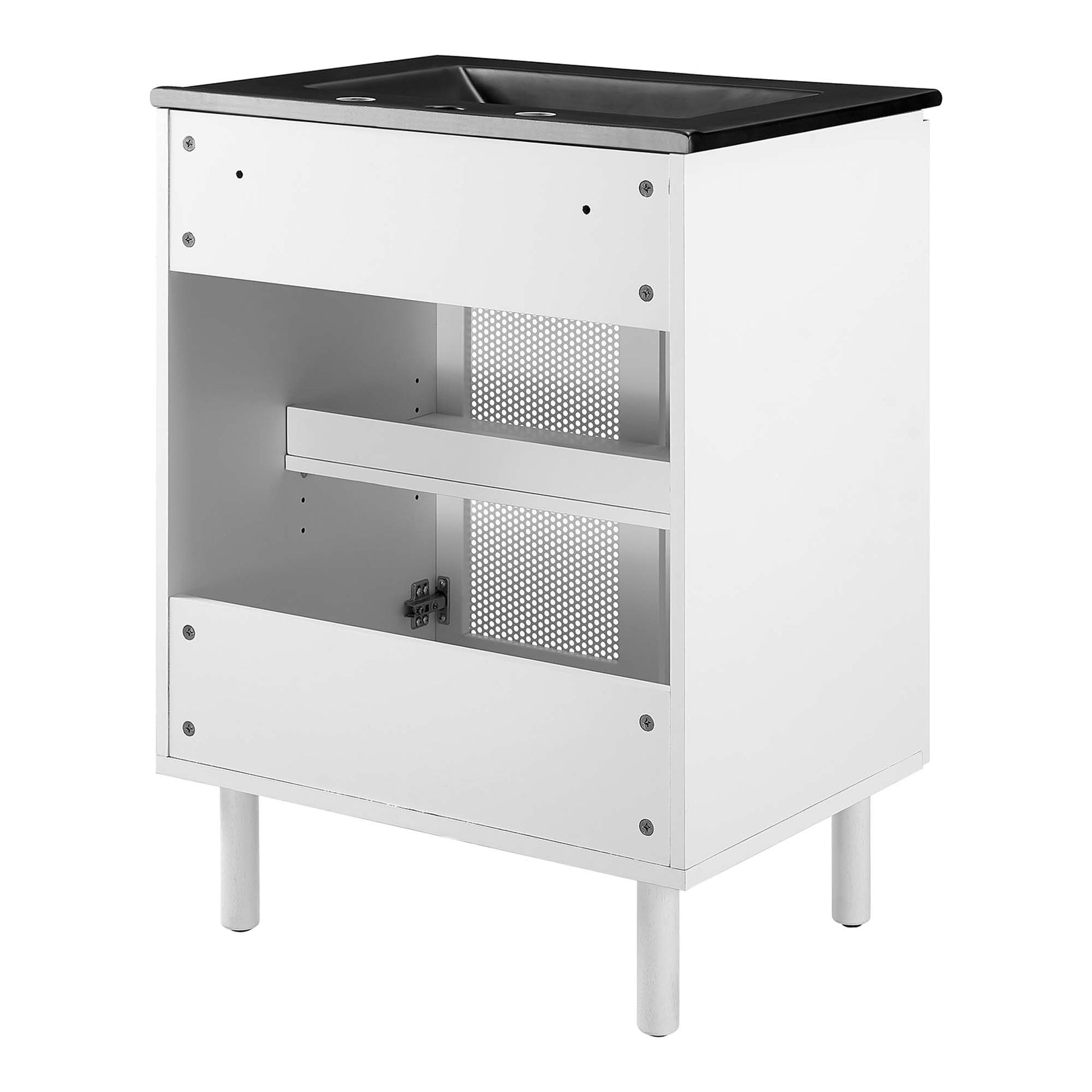 Calla 24" Perforated Metal Bathroom Vanity