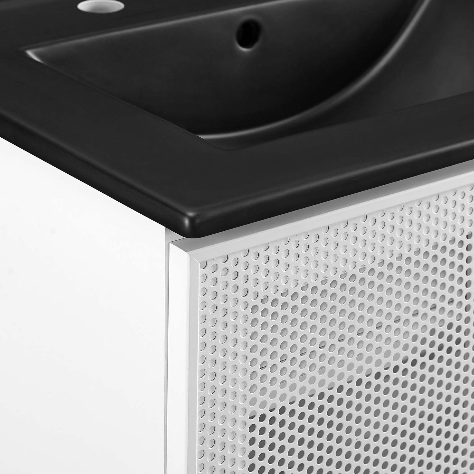 Calla 24" Perforated Metal Bathroom Vanity