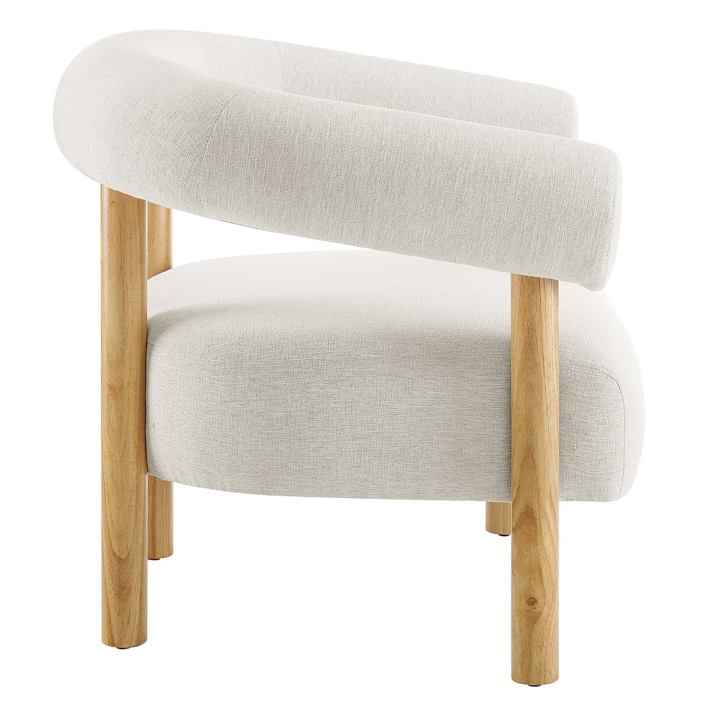 Sable Upholstered Fabric Armchair