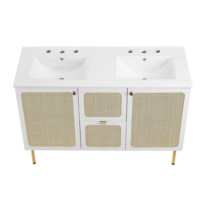 Chaucer 48" Double Sink Bathroom Vanity