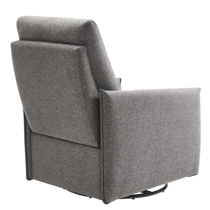 Etta Upholstered Fabric Lounge Chair