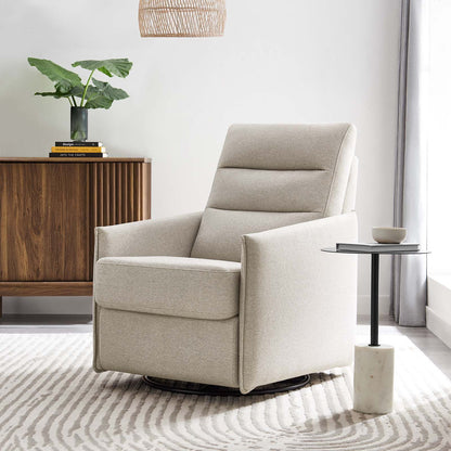 Etta Upholstered Fabric Lounge Chair