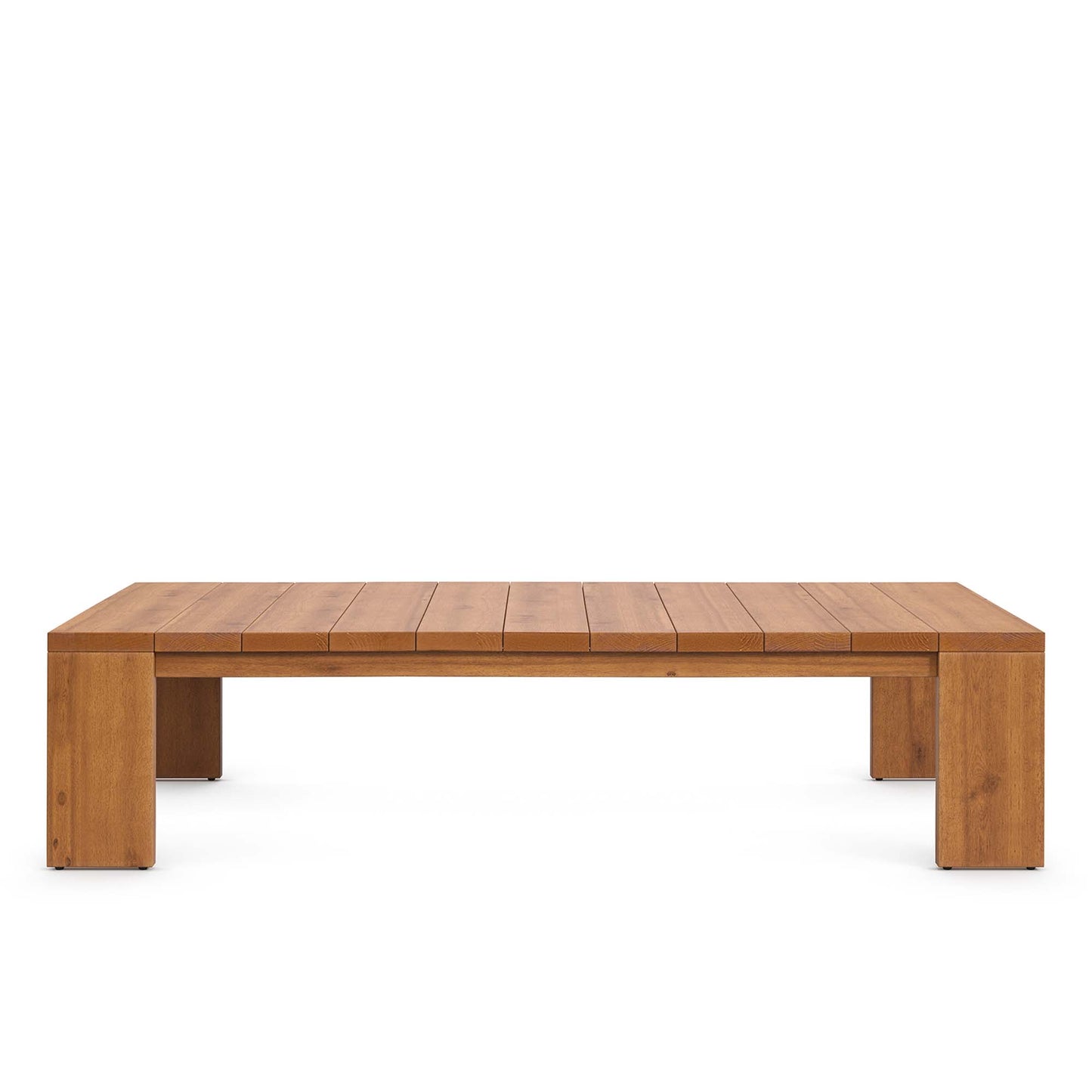 Tahoe Outdoor Patio Acacia Wood Coffee Table