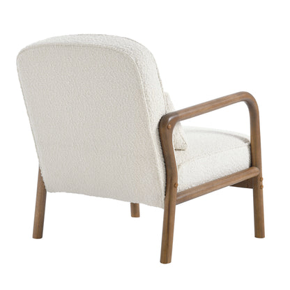 Charlie Boucle Upholstered Armchair by KB Supply