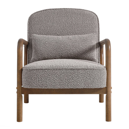 Charlie Boucle Upholstered Armchair by KB Supply