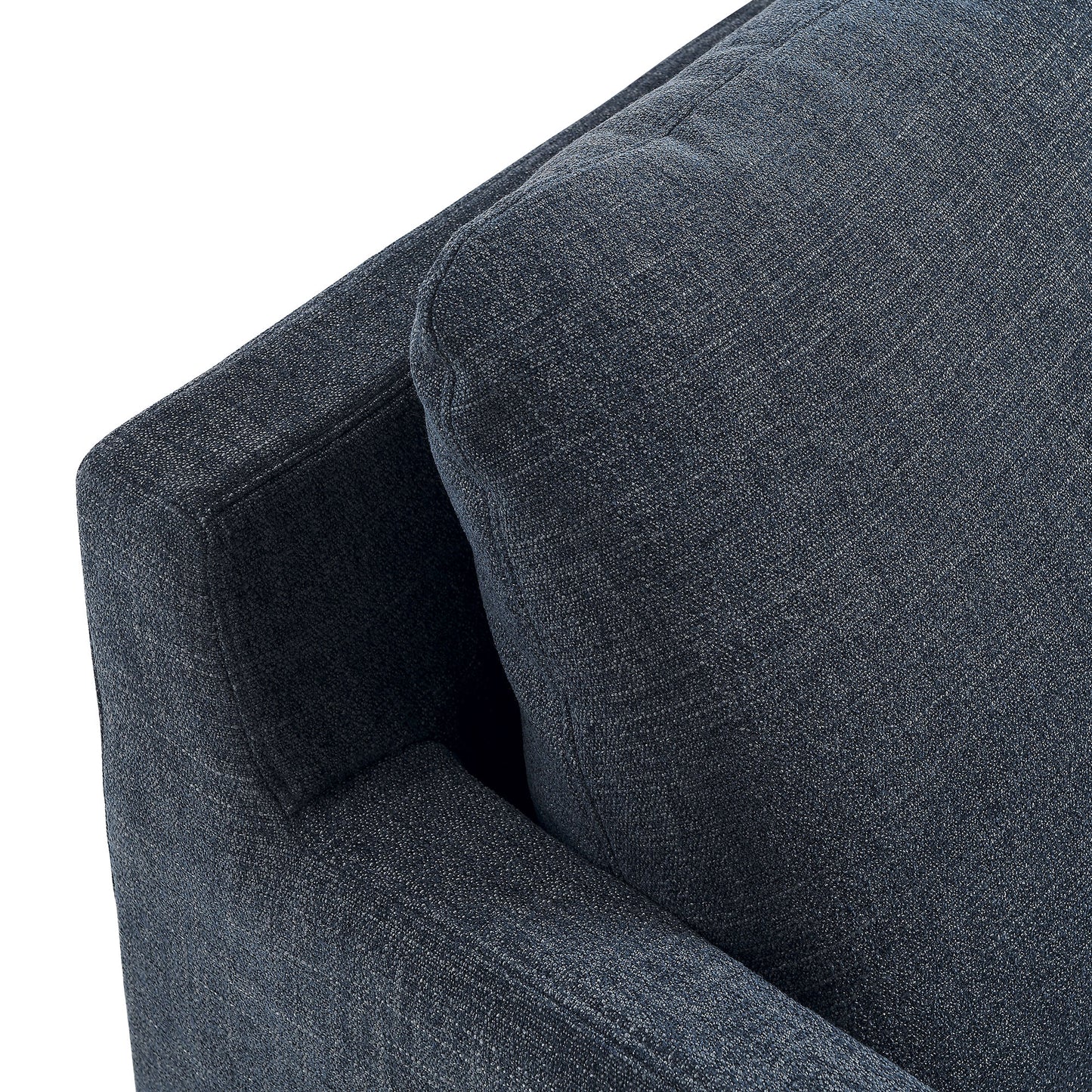 Serene Linen Slipcovered Swivel Armchair by KB Supply