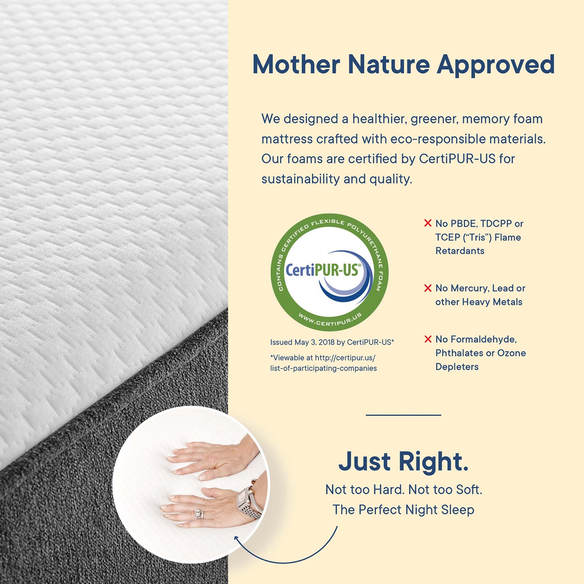 Flexhaven 10" Twin Memory Mattress