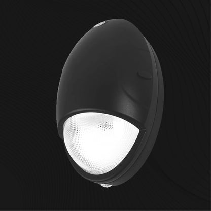 LED Outdoor Emergency Light, Dusk To Dawn, 12W, 1000 Lumens