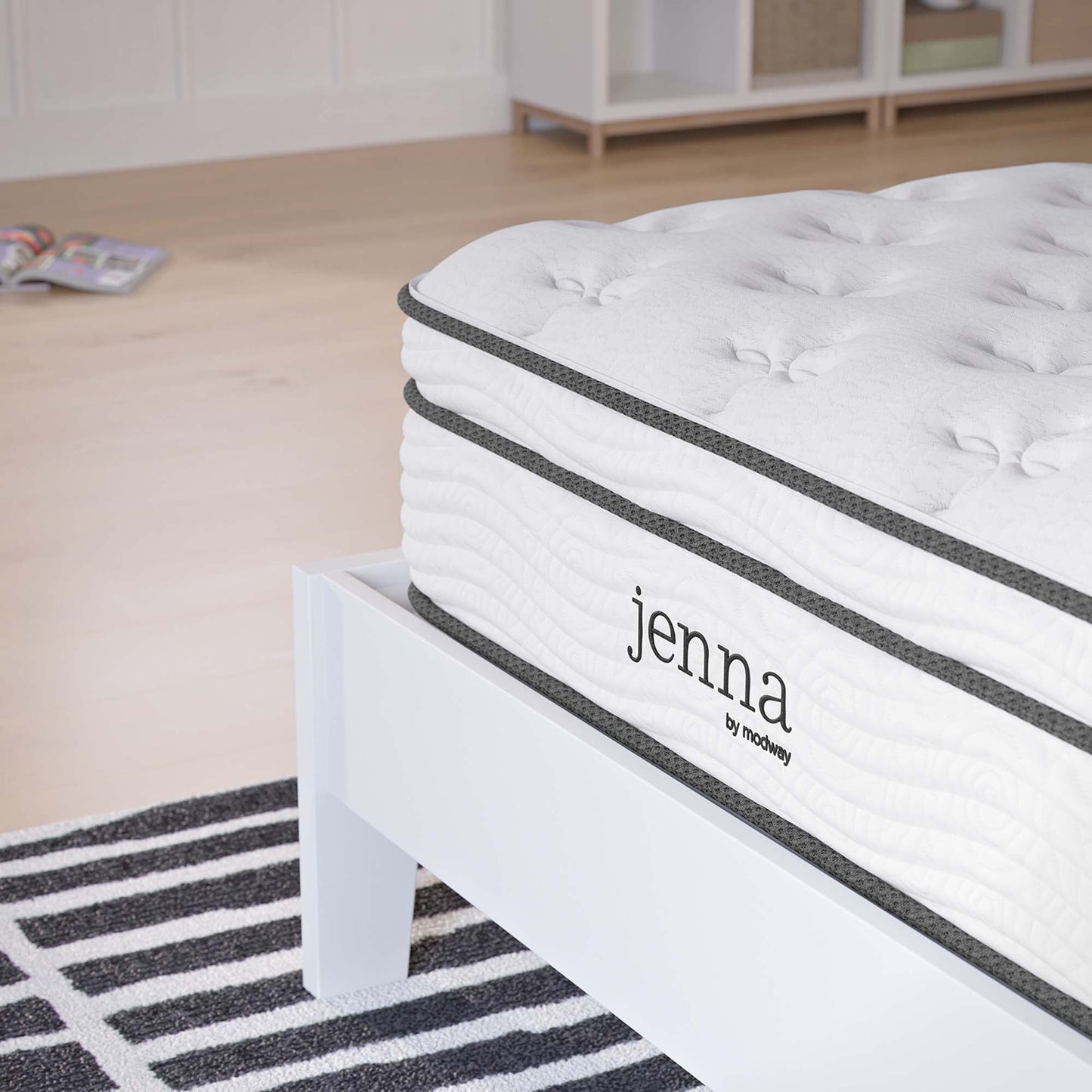 Jenna 10" Innerspring and Foam Twin Mattress