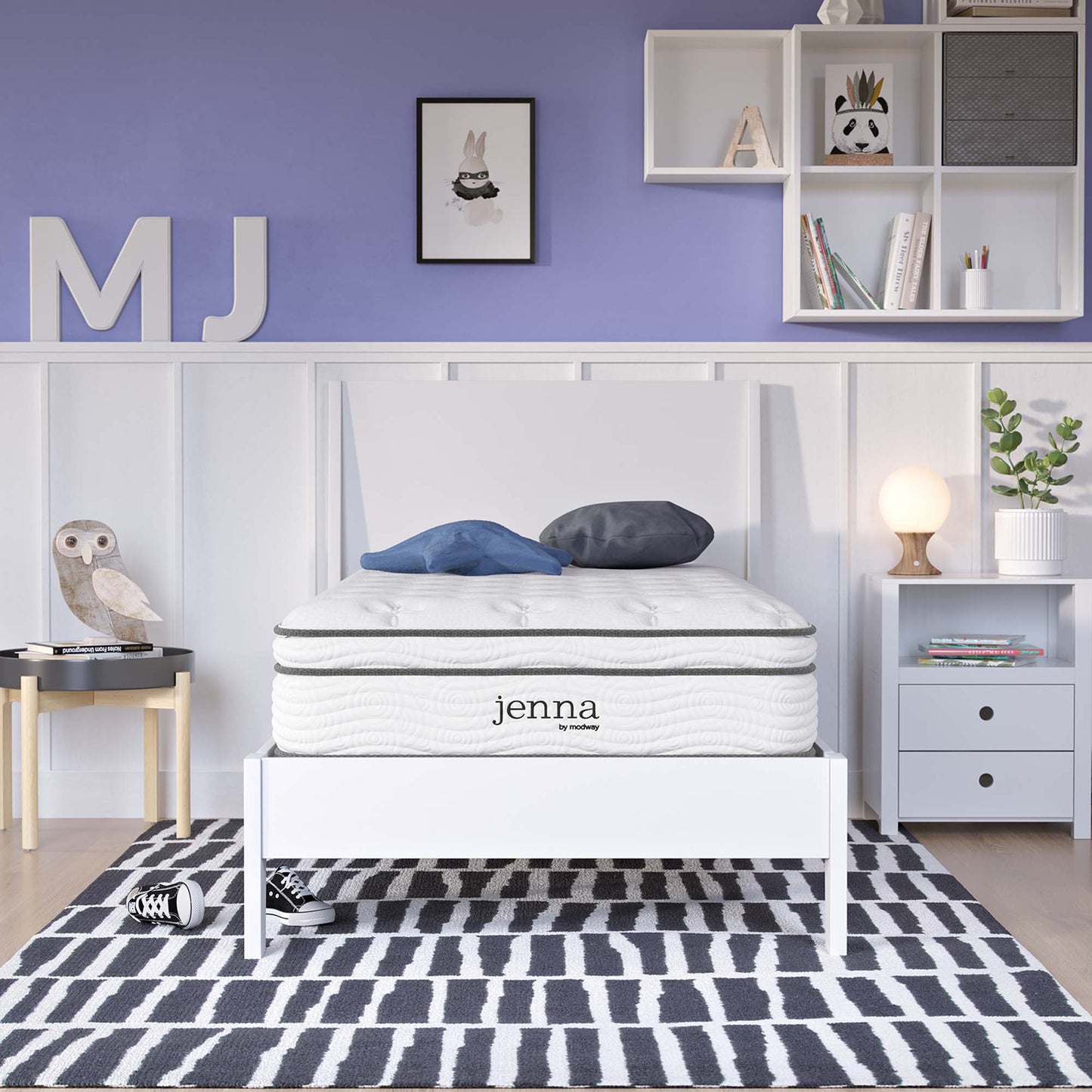 Jenna 10" Innerspring and Foam Twin Mattress