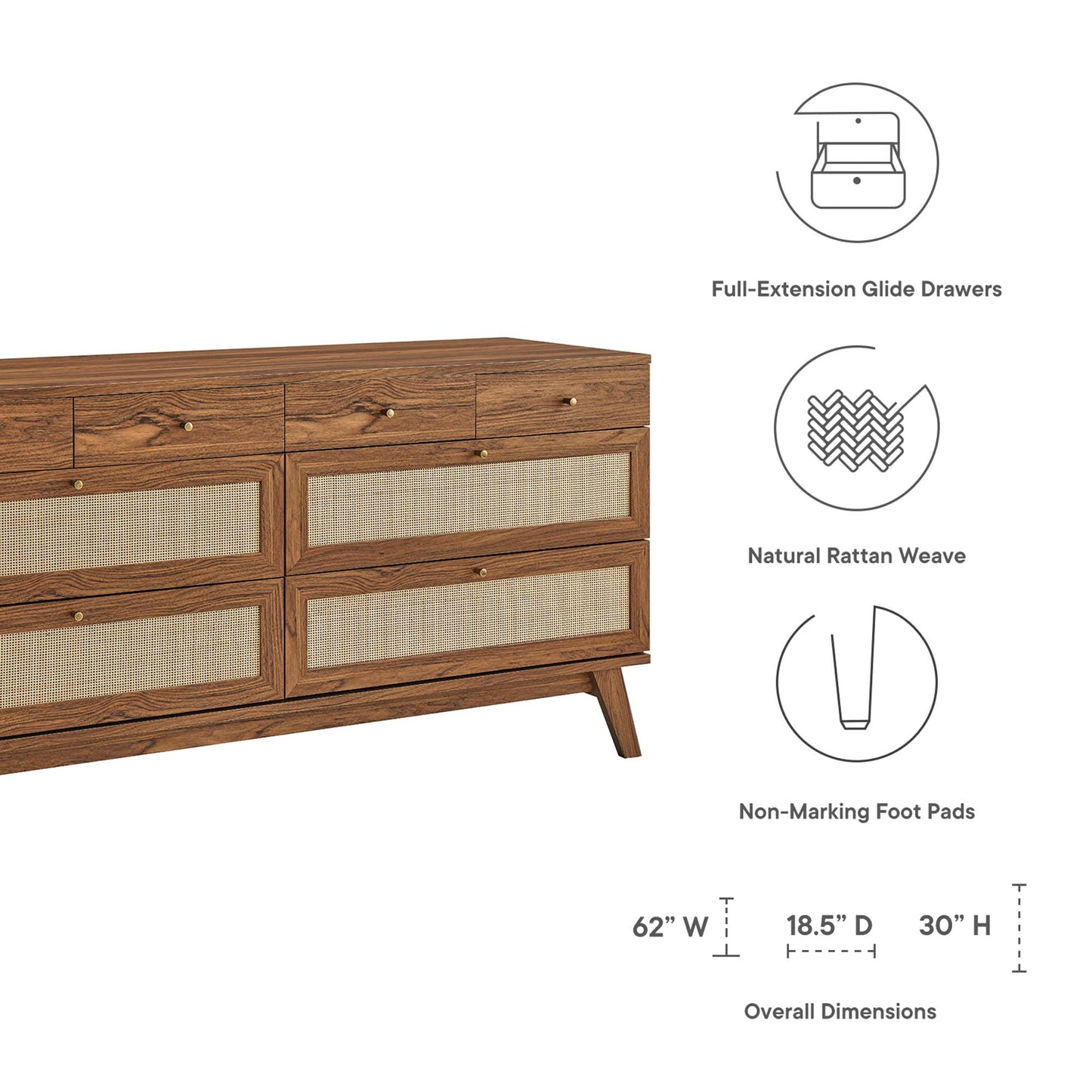 Soma 8-Drawer Dresser